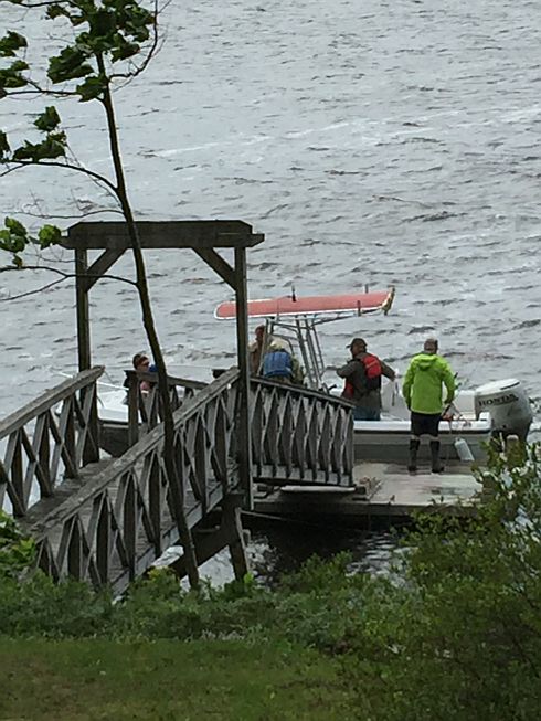 A rough day to pick up the traps