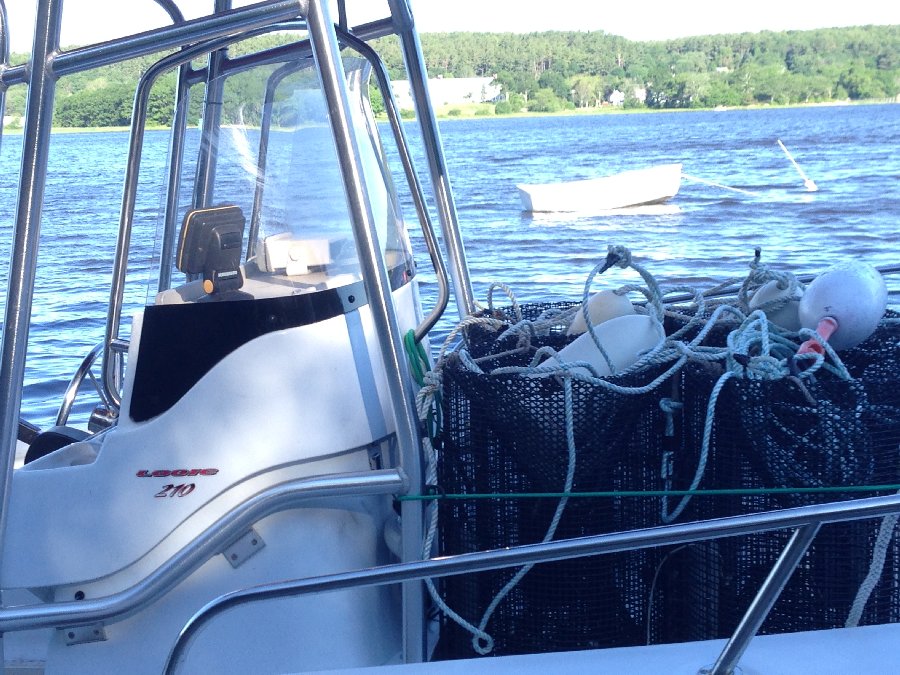 Boat Ready fro Trap set